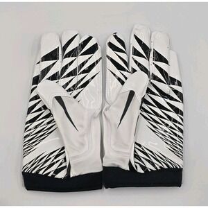 Nike‎ Vapor Jet Receiver Gloves Size 3XL NFL EQUIPMENT White Black NEW